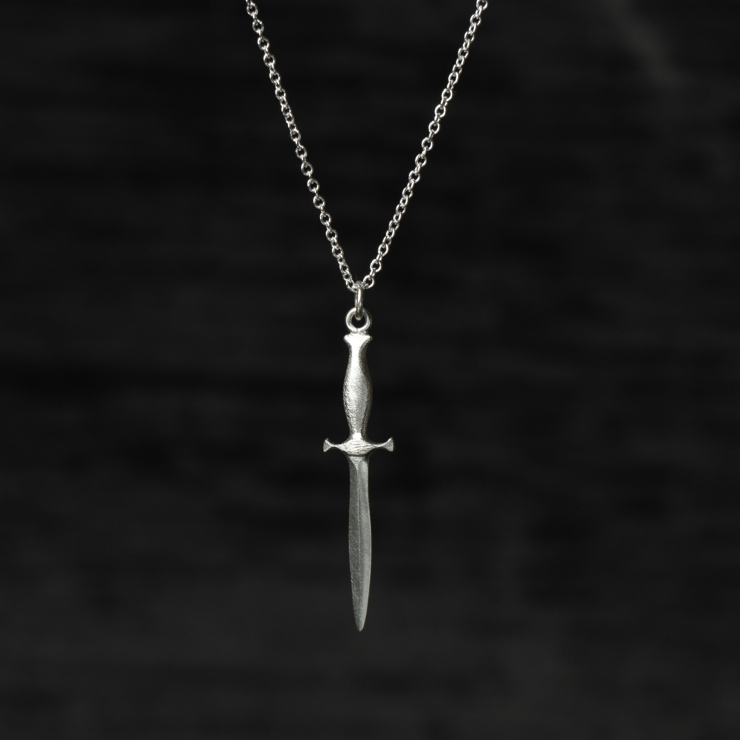 Dagger Necklaces for Men in Sterling Silver in 2023 | Mens silver necklace,  Sterling silver mens, Silver man