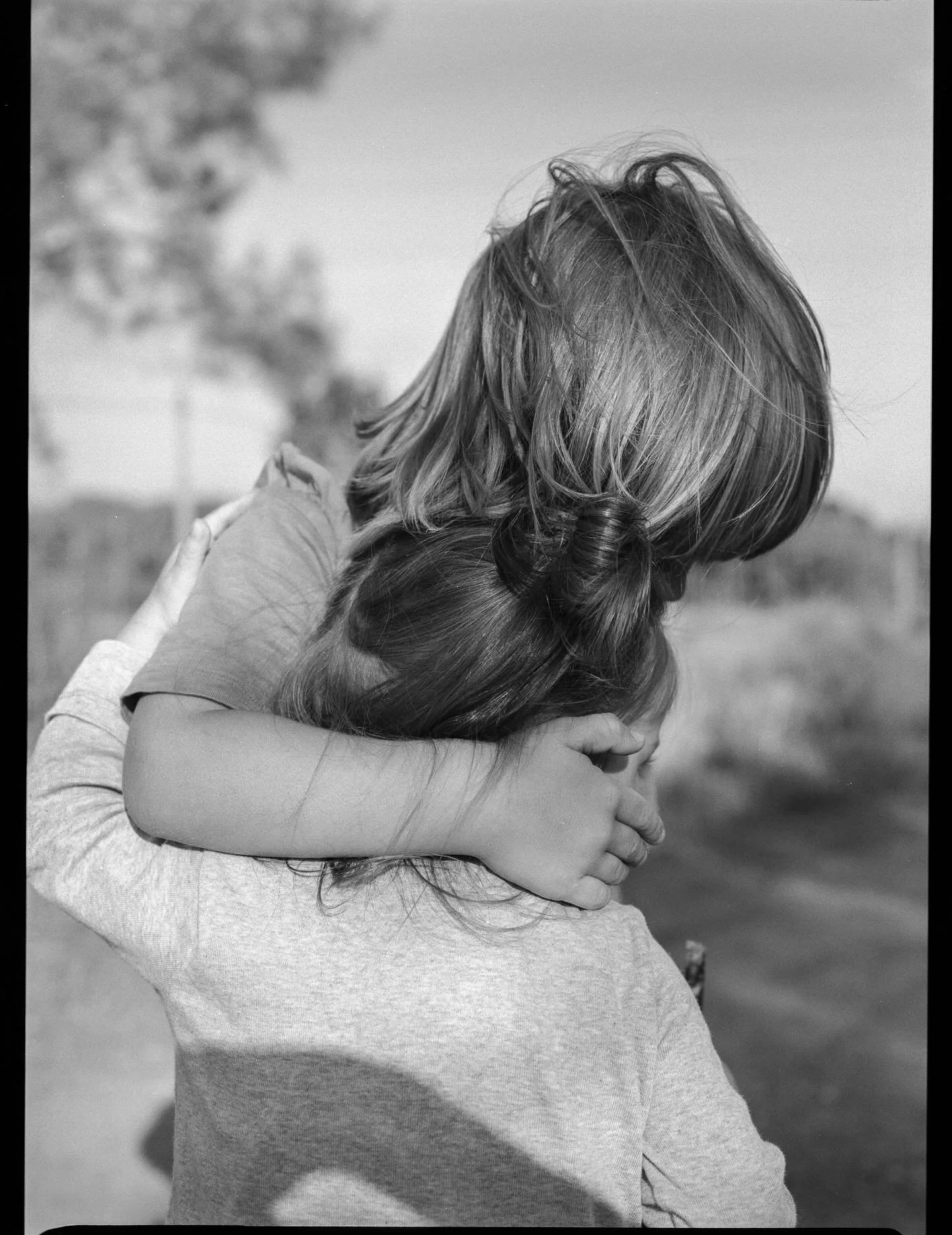 Childhood memories on film.
Sardinia 2025

I&rsquo;m still lingering in the memory of sun and sea breeze on our skin &mdash;
of sand between our toes,
of quiet morning walks through pine forests, chasing the first light over the sea.
The sound of cri