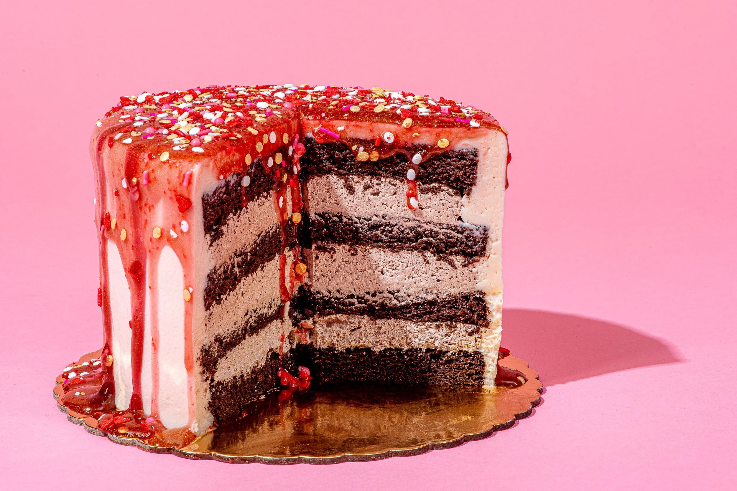 Spill Your Heart Out Cake