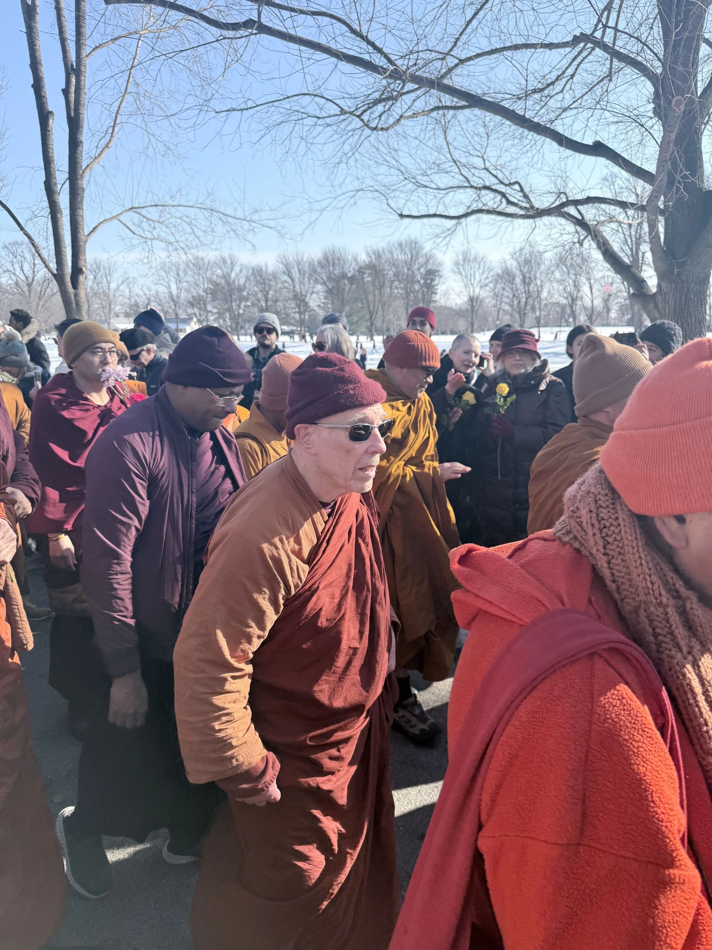 Scenes from the Walk for Peace Gathering in Washington DC