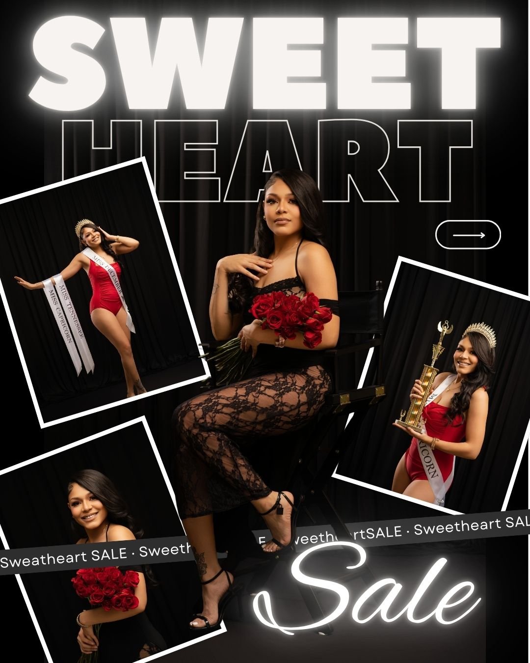 Sweatheart SALE $350 retainer payment $75