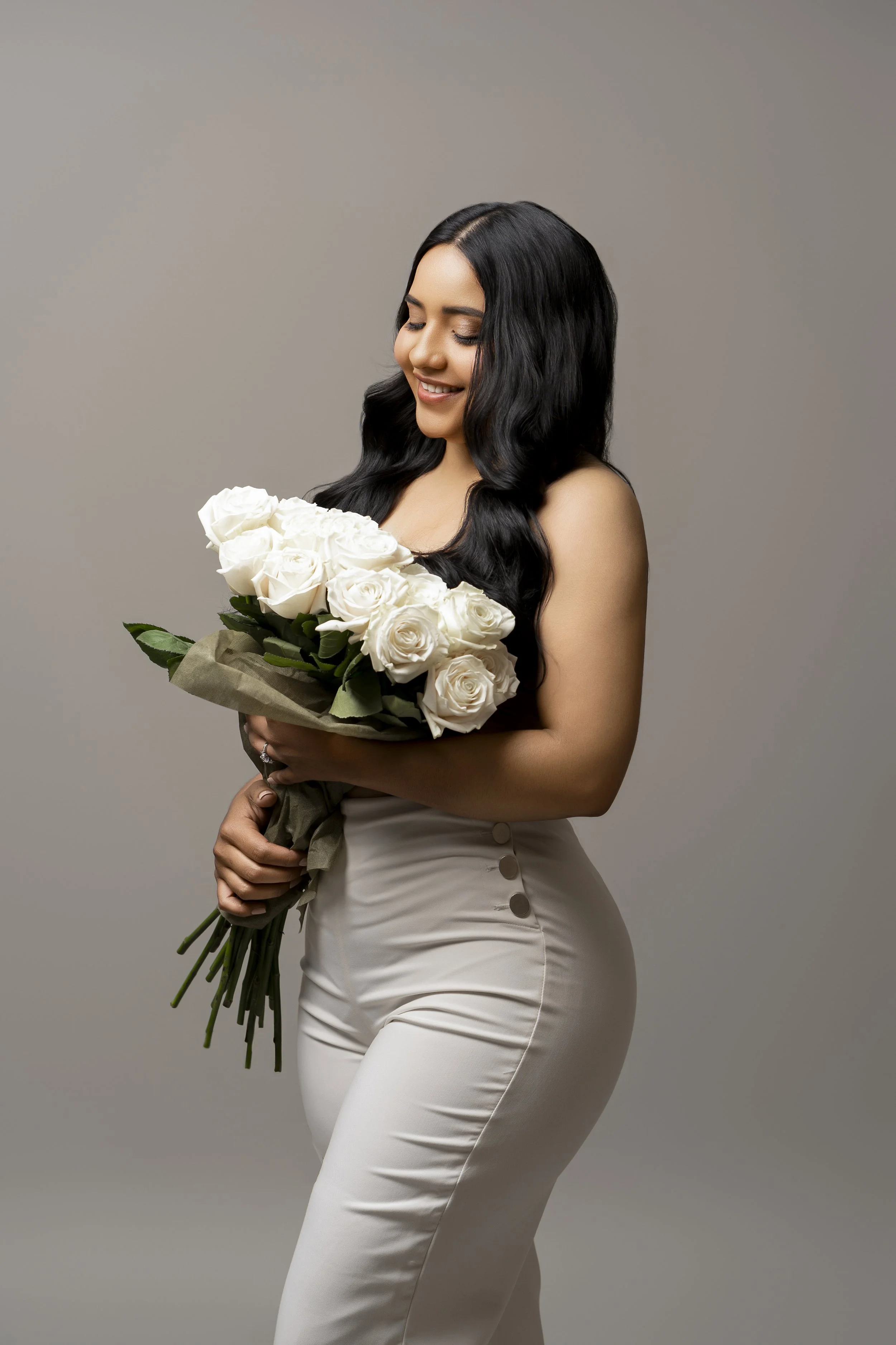 roses birthday photoshoot