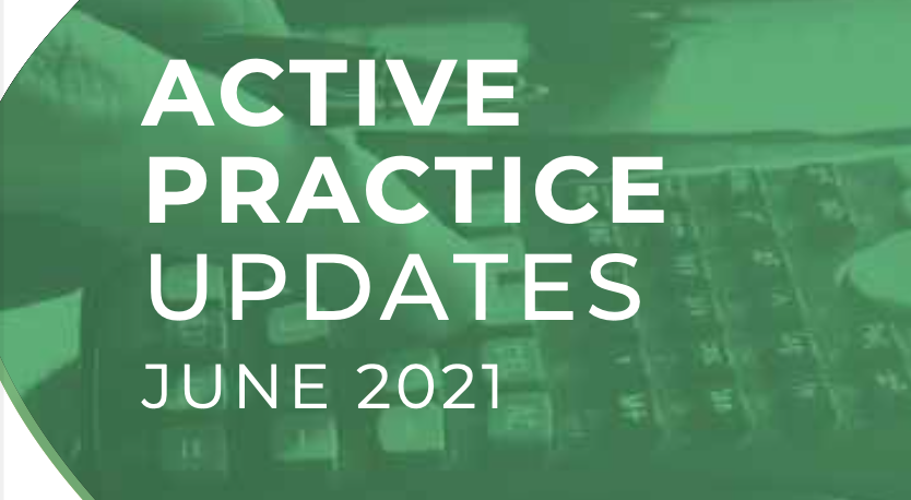 VAT - Active Practice Updates June 2021
