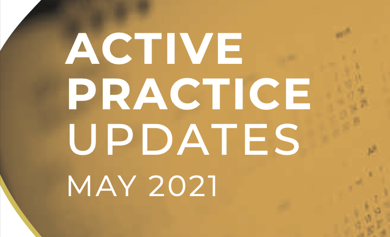 LIFETIME ALLOWANCE - Active Practice Updates May 2021
