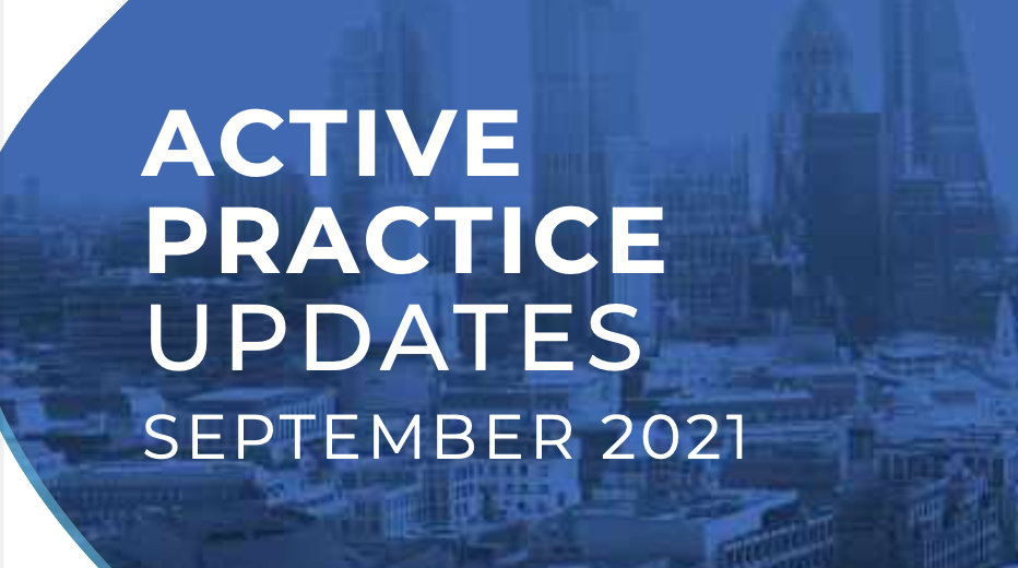ACCOUNTING FOR CHARITIES &amp; NON-PROFITS - Active Practice Updates Sept 2021