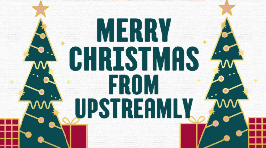 Merry Christmas from the Upstreamly Team 🎄
