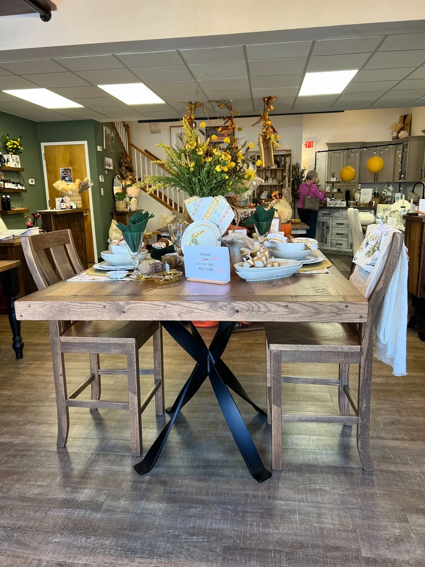 Too late! This Chaddsford table is officially off to its new home this afternoon &mdash; and honestly, it couldn&rsquo;t be going to a cuter family.

When the mom asked me, &ldquo;Can this table be knocked over easily?&rdquo; I smiled&hellip; because