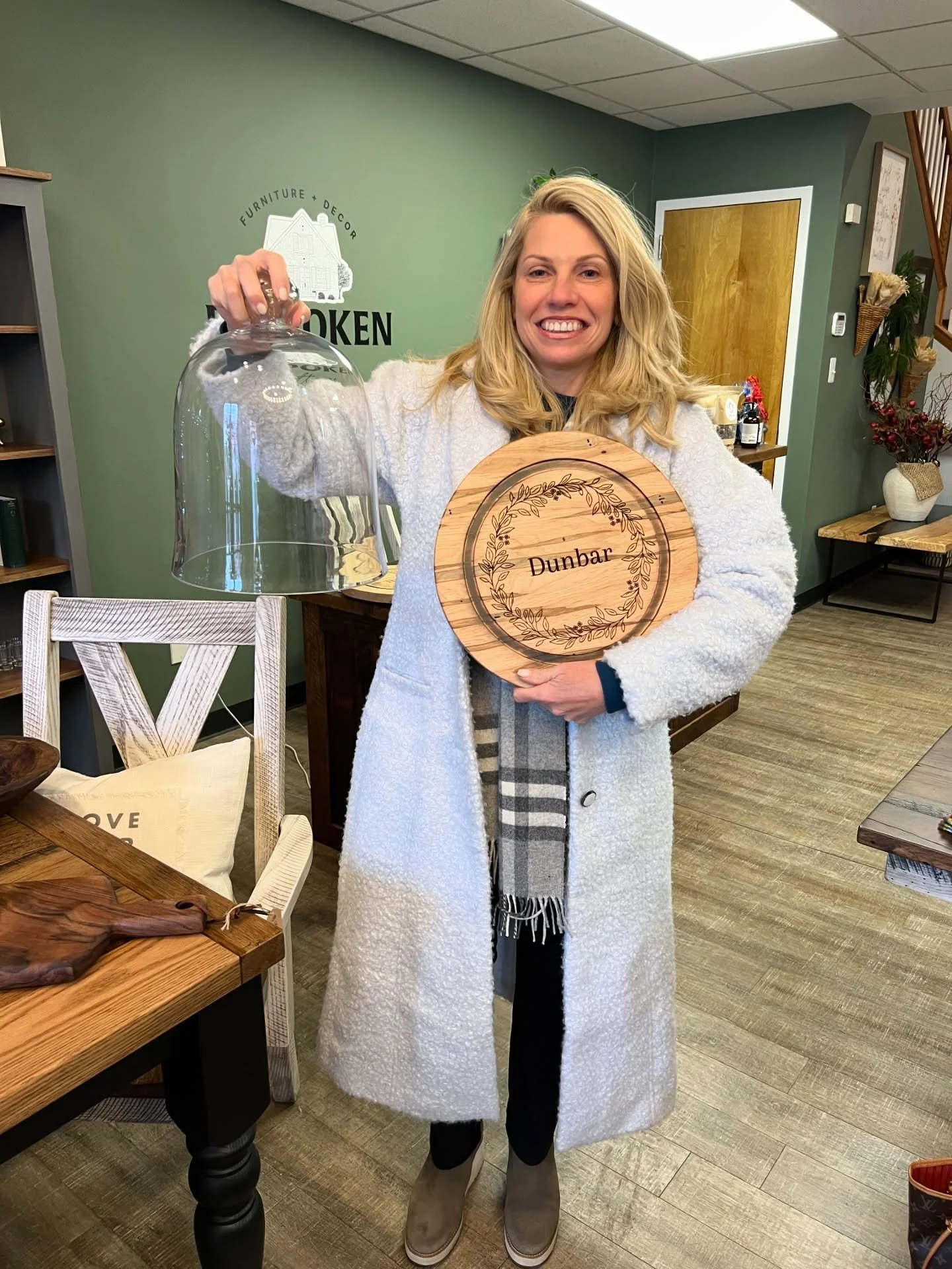 Denise Dunbar is the lucky winner of the customized cloche! Congratulations Denise!! Thank you to all who came out and participated in the first annual West Vincent Crawl! It was so good to meet so many new people! Can&rsquo;t wait until next year!

