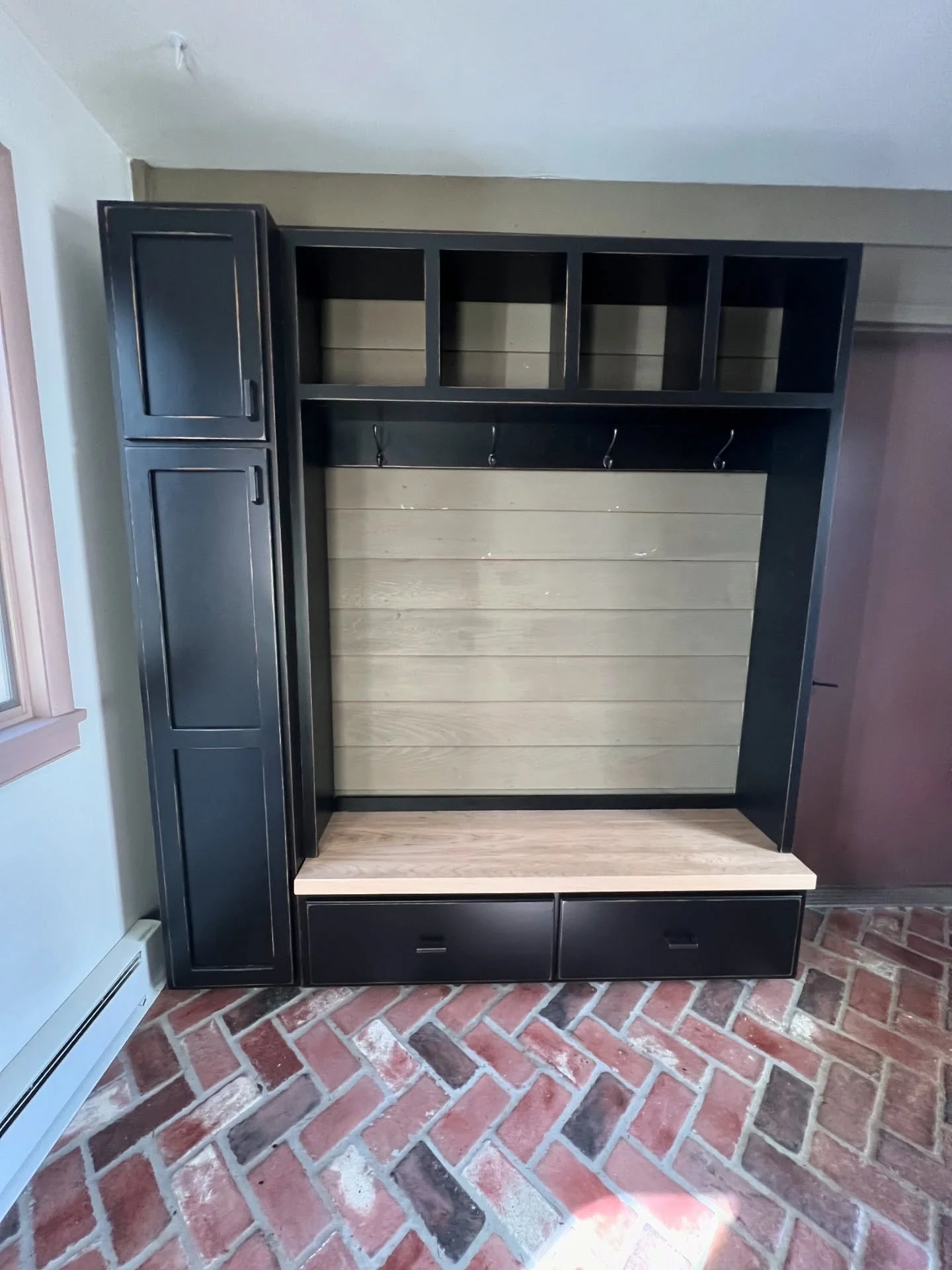 Eight years ago, this started as a &ldquo;let&rsquo;s see if we can do this&rdquo; idea.

Now it&rsquo;s tables built to exact dimensions.
Cabinets designed around real families.
Coat trees made for entryways that never quite had the right piece.

He