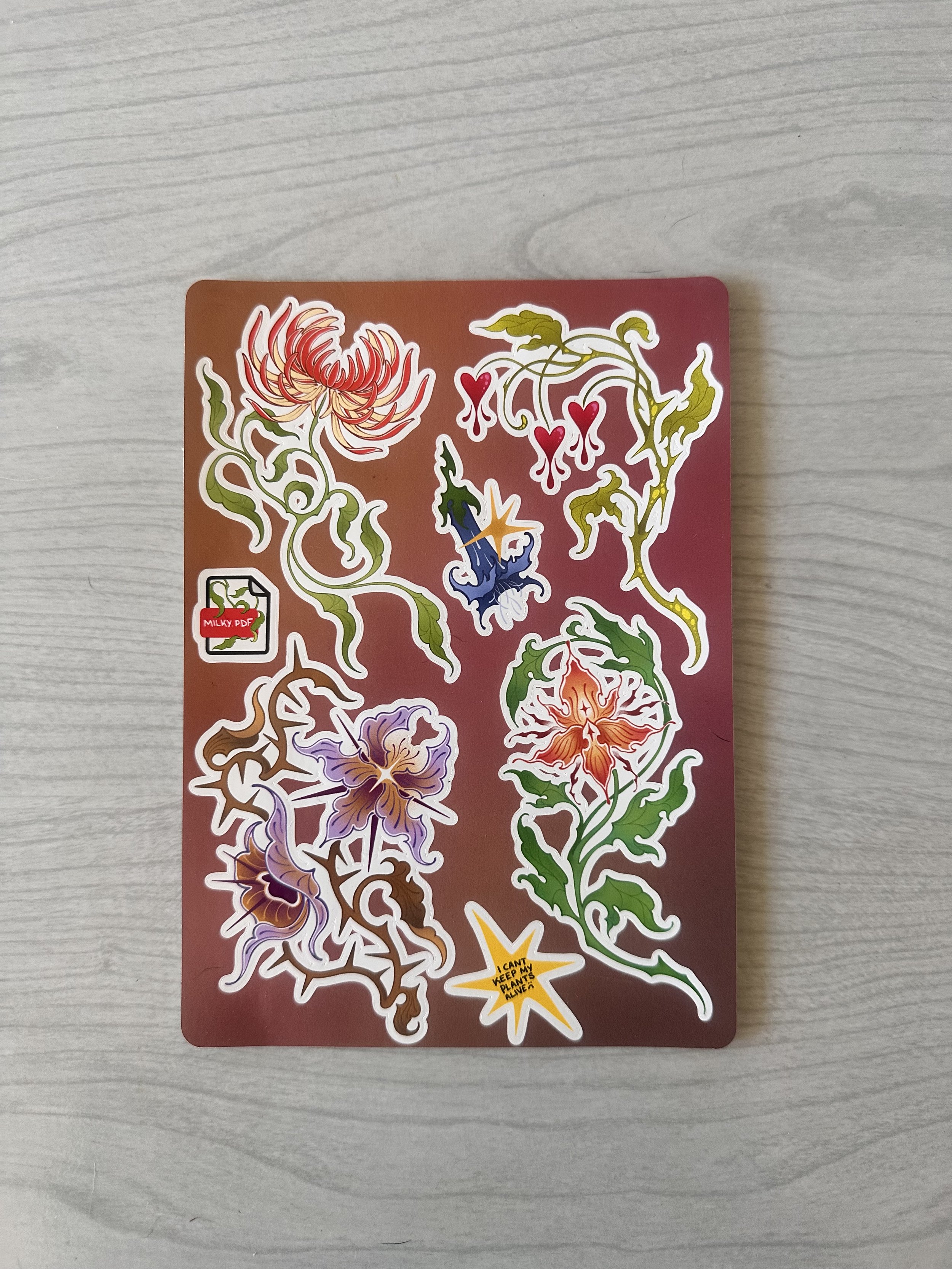 Garden Sticker Sheet