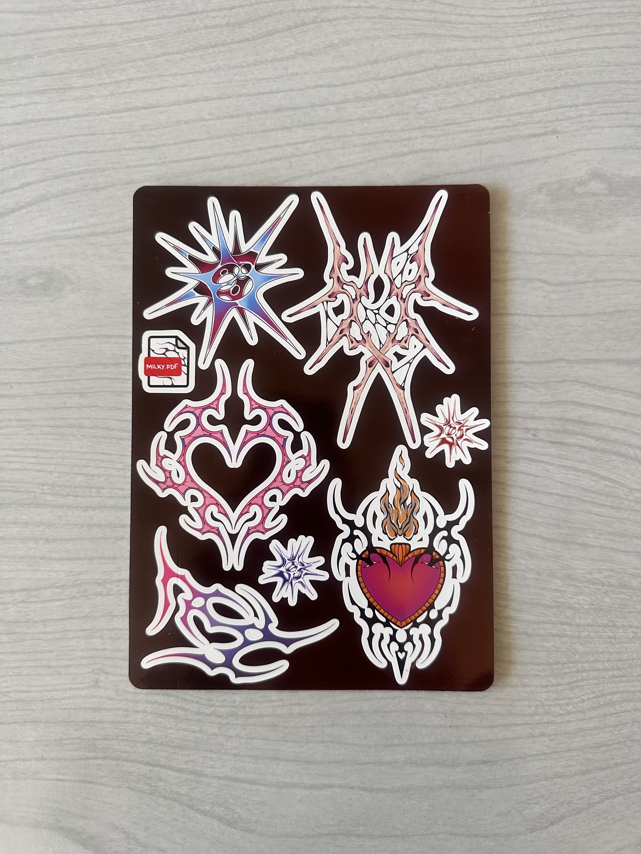 Abstract Sticker Sheet