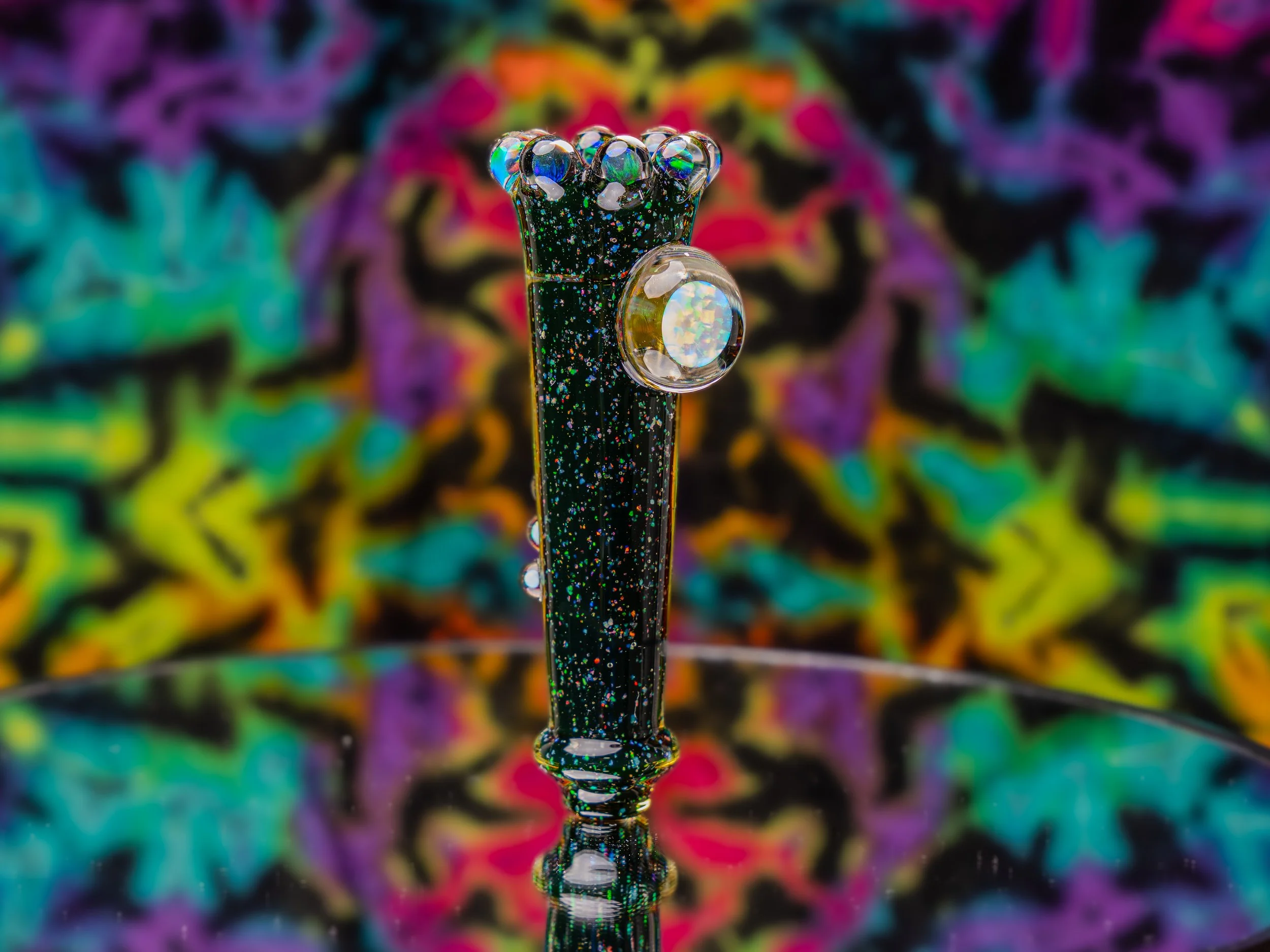 Crushed opal crown onie