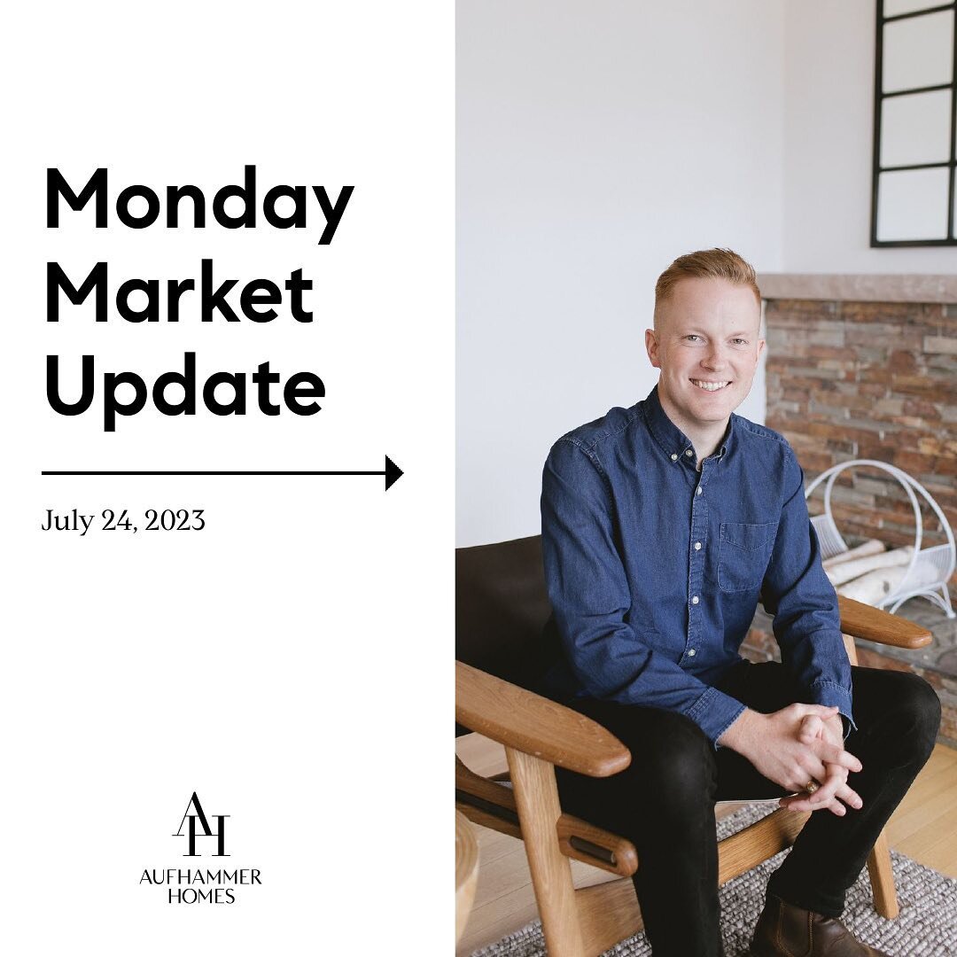 It's your weekly Monday Market Update!⁠
⁠
Let's get started! We're seeing a soft pullback in the market right now. Buyer demand is still high and many homes are selling quickly. But in the higher price points ($1.5m+) homes are taking longer to sell.