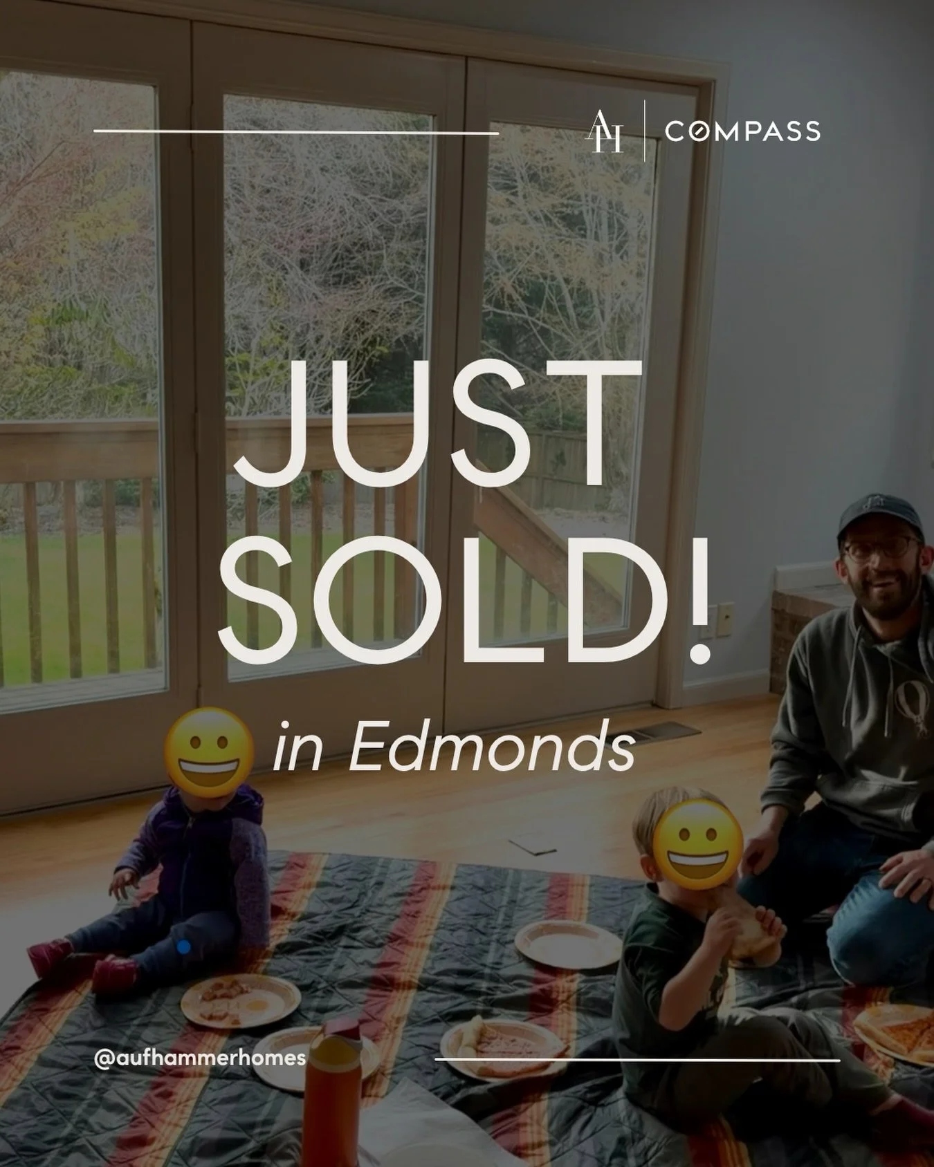 Pizza on the floor hits different in your new house. 

Congrats to Kevin and Madelyn who just closed on their new home in Edmonds, WA! 

We helped them buy their first home a few years ago and their growing family was ready for bigger and better. 

T