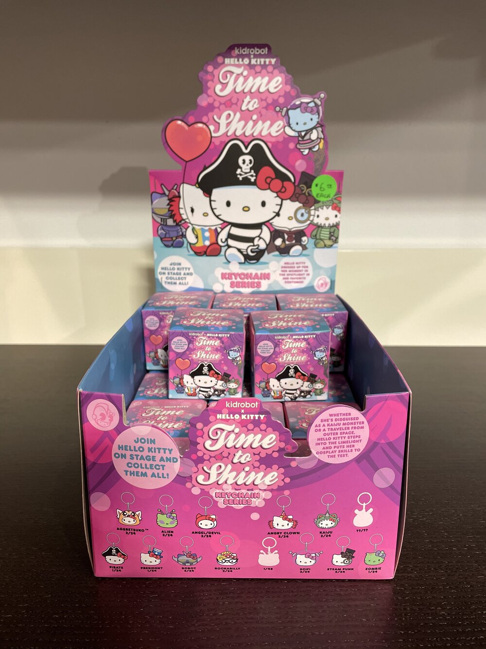 Hello Kitty Time To Shine Keychain Blind Box Series by Kidrobot —  Ultra-Pop: for WEIRDOS in Louisville, KY & Beyond!
