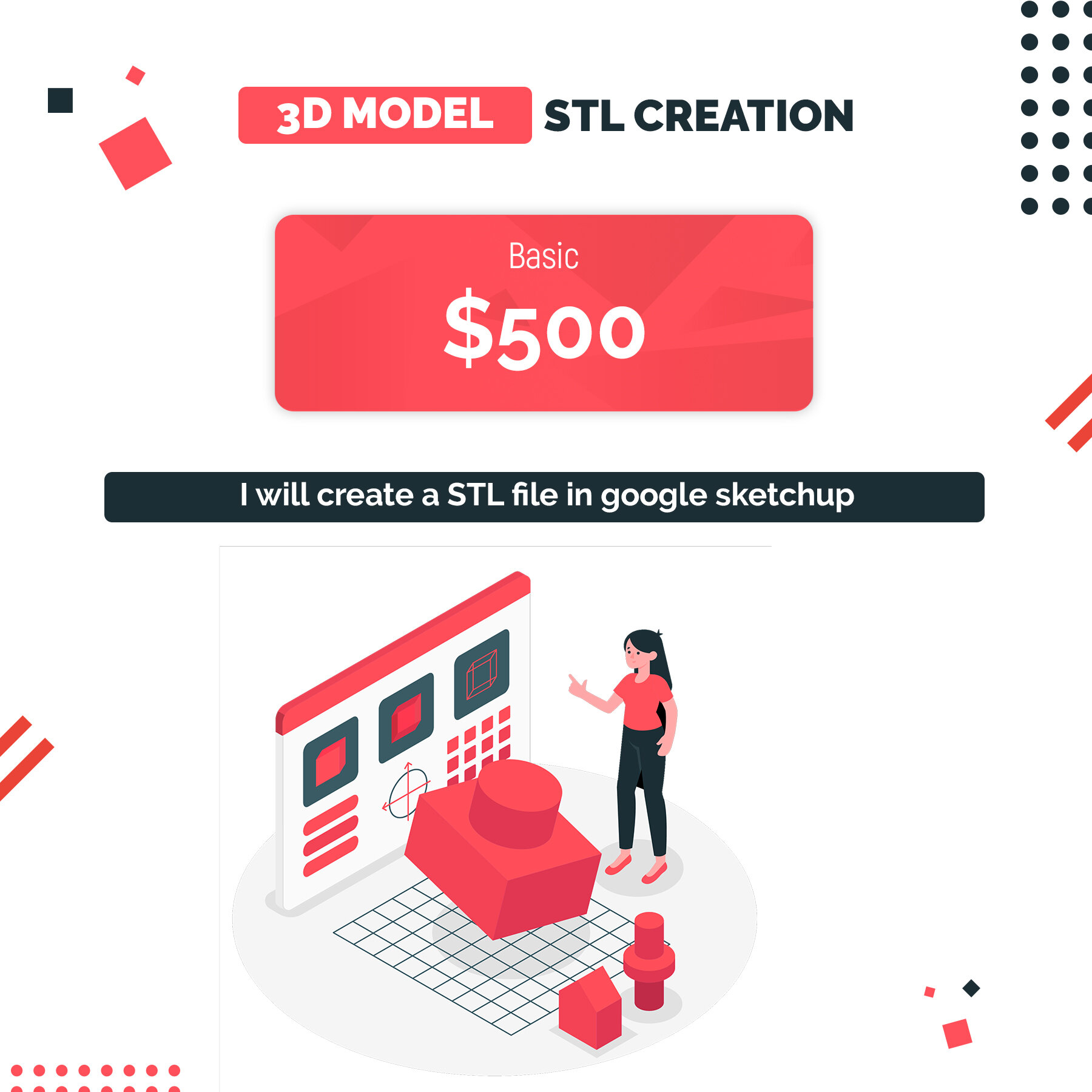 3D Model STL Creation (Basic)