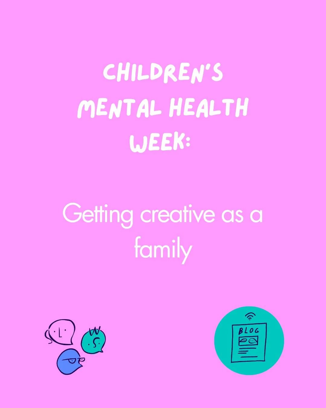 This week is Children's Mental Health Week and we will be sharing ideas, workshops and resources all this week to help support your child's mental health. 

Our very own Roy has shared some ideas for when emotions are big but the words aren't there. 