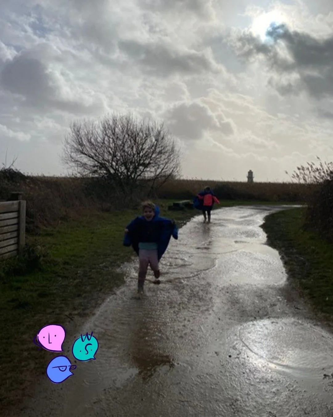 Sometimes we do have to cancel our outdoor meet ups due to the Welsh weather but mostly we get our wet weather gear on and crack on! 

Look how much fun Ambassador Naomi and her children were having despite the drizzle and cold this half term. 

If y