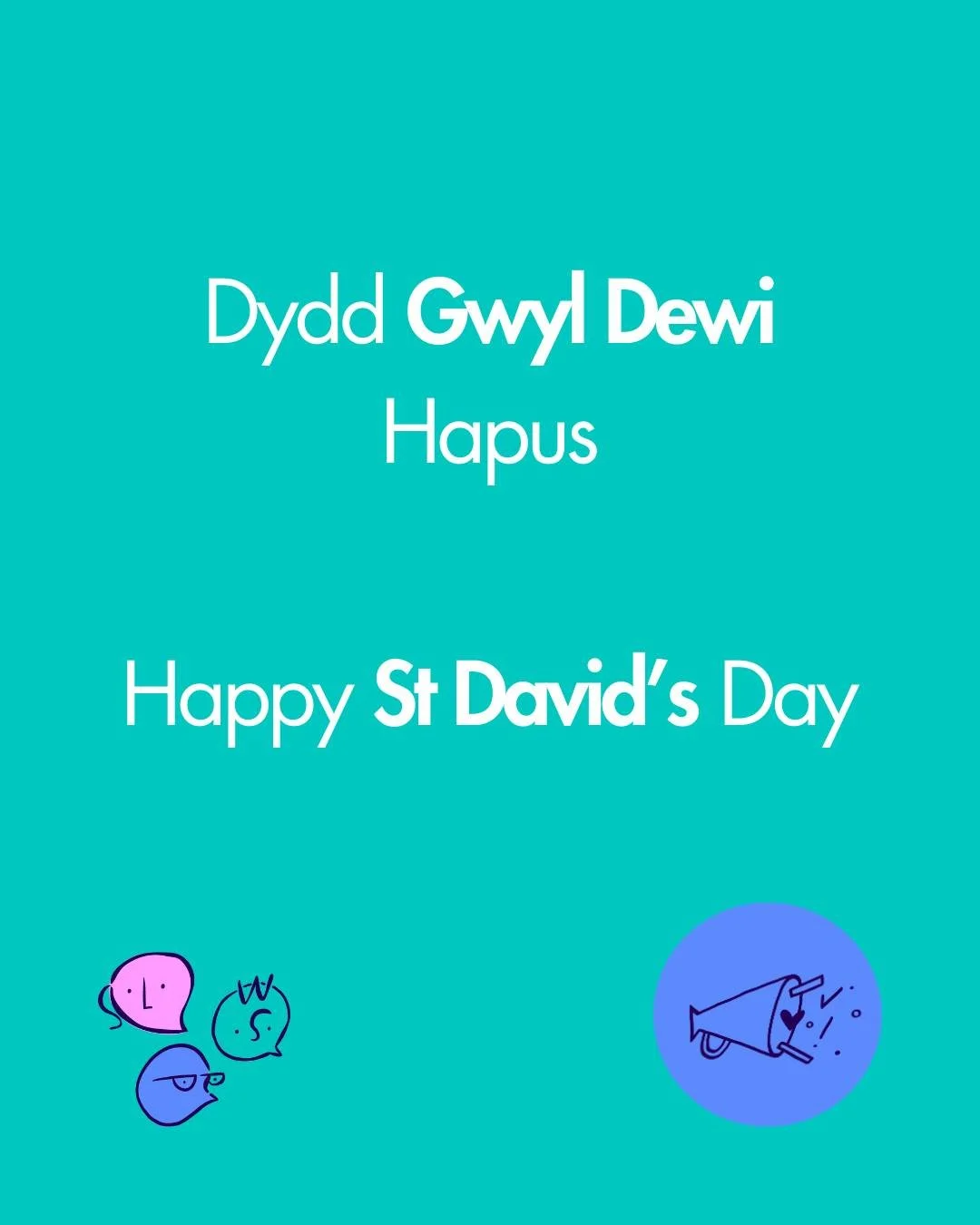 Wishing everyone a very Dydd Gwyl Dewi Hapus!

Have a wonderful day