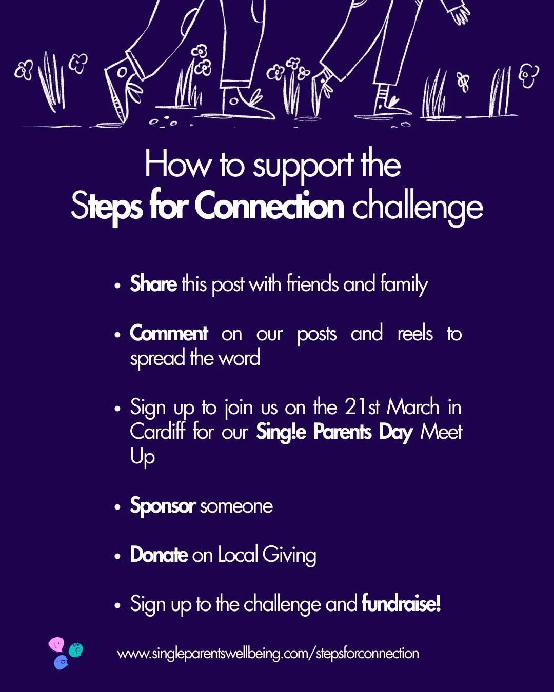 There are so many ways to support us this month in our Fundraising challenge!

Likes, comments and shares make a huge difference to spreading the awareness and we appreciate it all!

Maybe you could share it with an old work team who might take it on