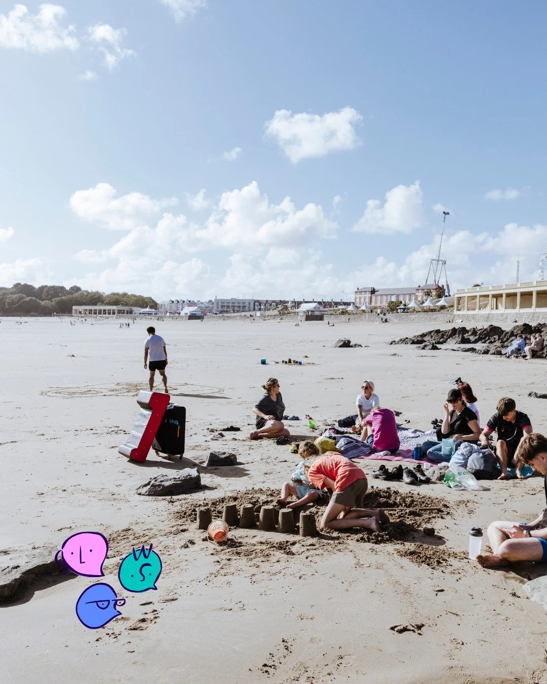 We are looking forward to seeing you and crossing everything for good weather for our ABI (for those aged 10+) Kite flying session this Friday 1st May at Swansea Bay. 
We will be meeting at The Secret Beach Bar &amp; Kitchen in Swansea Bay near the C