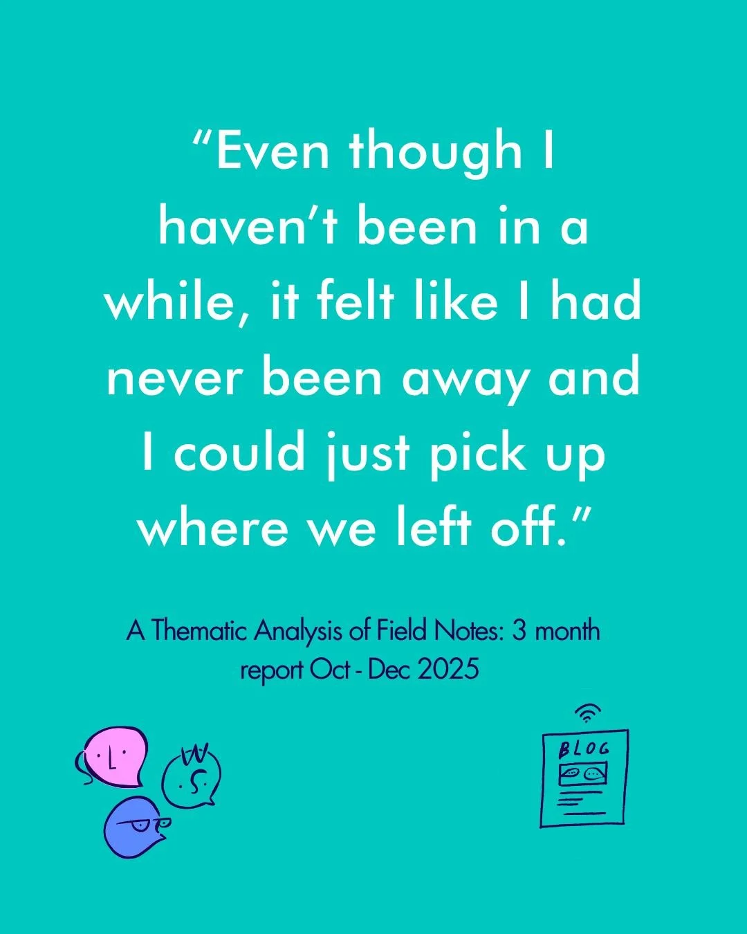 Head over to our blog to read about the impact the MHM project is having on our young people. 

Nicole, Project Manager reflects on the reports written by Michaela from Swansea Uni about the C4C and ABI groups between July and December 2025. 

You ca