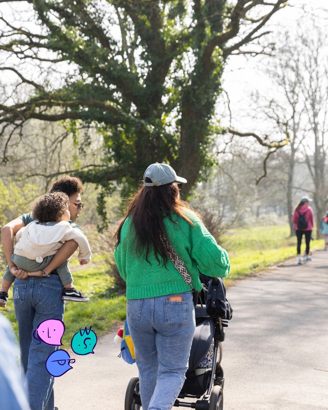 Family Footsteps is back in RCT this weekend!

Join us with your children, whatever age they are, for a walk. 
Come along and meet other single parents and bring a snack so we can stop for a picnic. 

Join us:
📅 Saturday 9th May
📍Tynybryn Park, Ton
