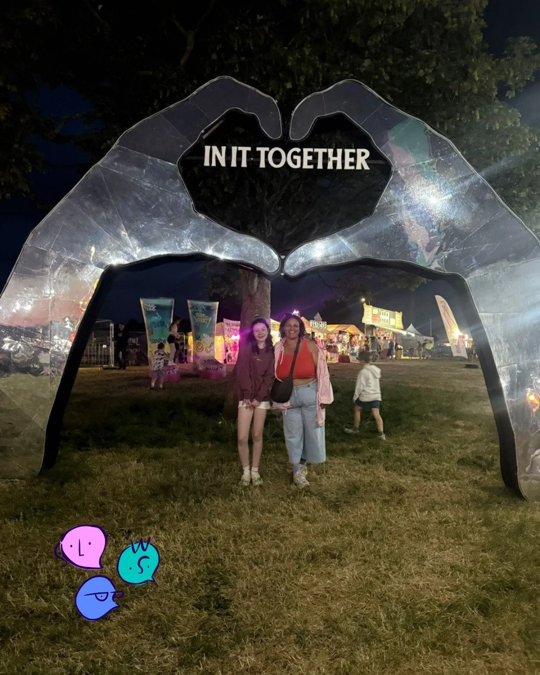 Are you heading to In It Together festival this weekend?

Fancy signing up to join us at one of our workshops?

We've got tie-dye t-shirts and Neon sign sessions over the weekend as well as our fabulous RAISE van!

Come and find us in the family area