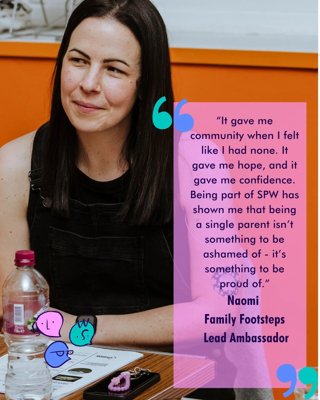 Today we are sharing a blog post featuring our wonderful Family Footsteps Lead Naomi. 

Naomi speaks to us about how volunteering has impacted her:
&ldquo;It gave me community when I felt like I had none. It gave me hope, and it gave me confidence. B