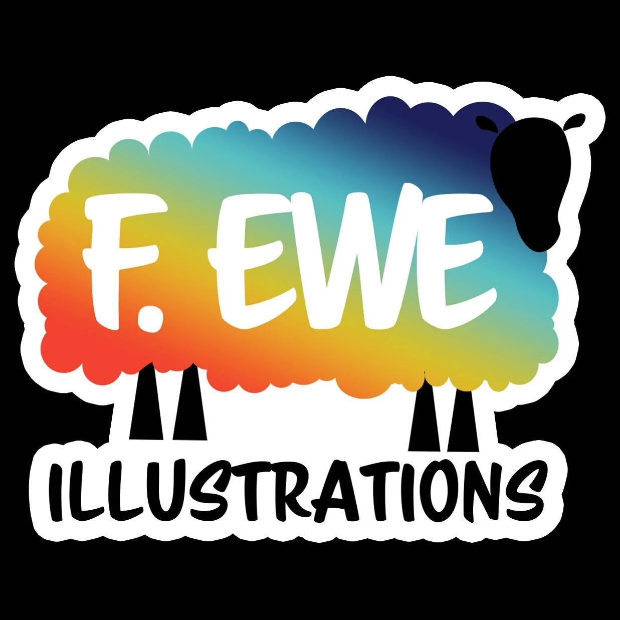 Ok so this is my new new logo! Designed a couple months of ago.
&bull;
#NewLogo #Logo #FEweIllustrations #Artist #Illustrator #MyArt #MyIllustration #Art #ArtWork #Illustration #QueerArt #GayArtist #SupportArt #SupportArtists #BuyArt #SupportLocal #S