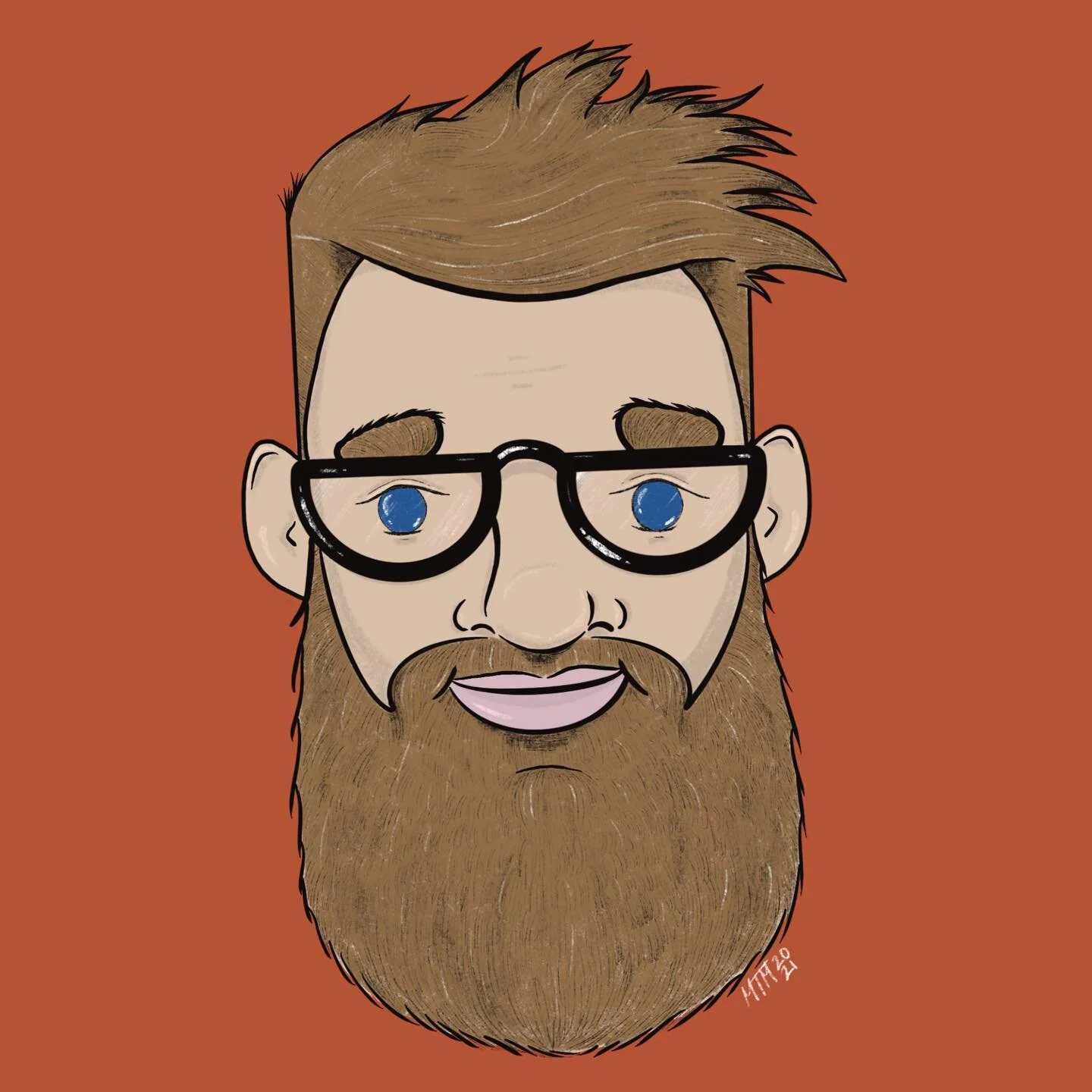 #Doodz: My latest iPad doodle! Admittedly looks better full sized on my Pro 😊
&bull;
#ProcreateArt #ProcreateIllustration #Artist #Illustrator #MyArt #MyIllustration #Art #ArtWork #Illustration #QueerArt #GayArtist #SupportArt #SupportArtists #BuyAr
