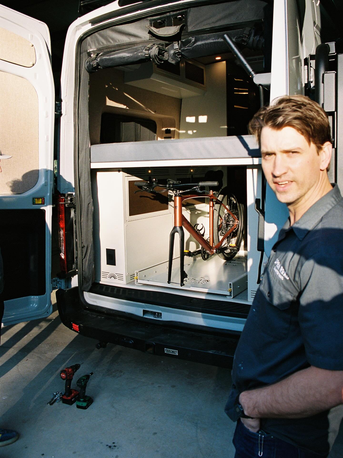 New Transit 148 high roof rolled out of the shop last week :) More interior pics coming soon