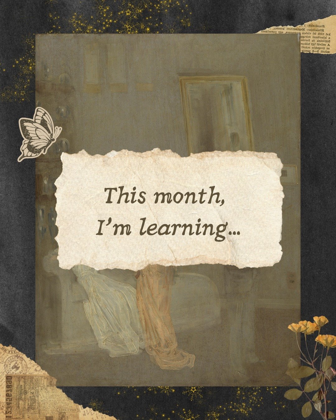 The month of January was full of lessons. Here are some of them ✨

With love,
Christine Marie