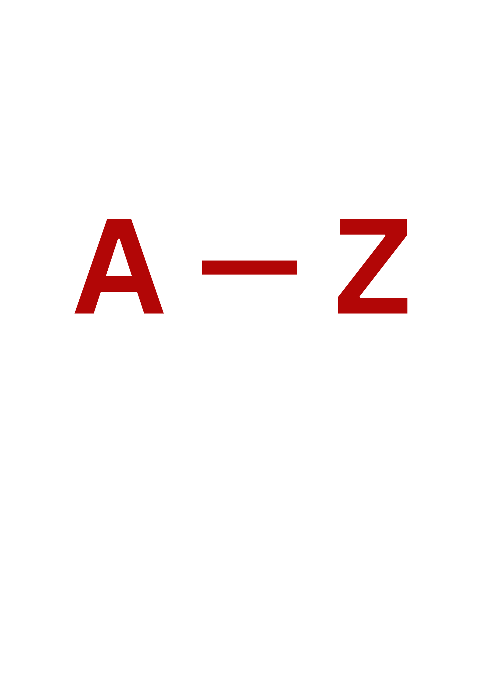 Information, tips, ideas A-Z…