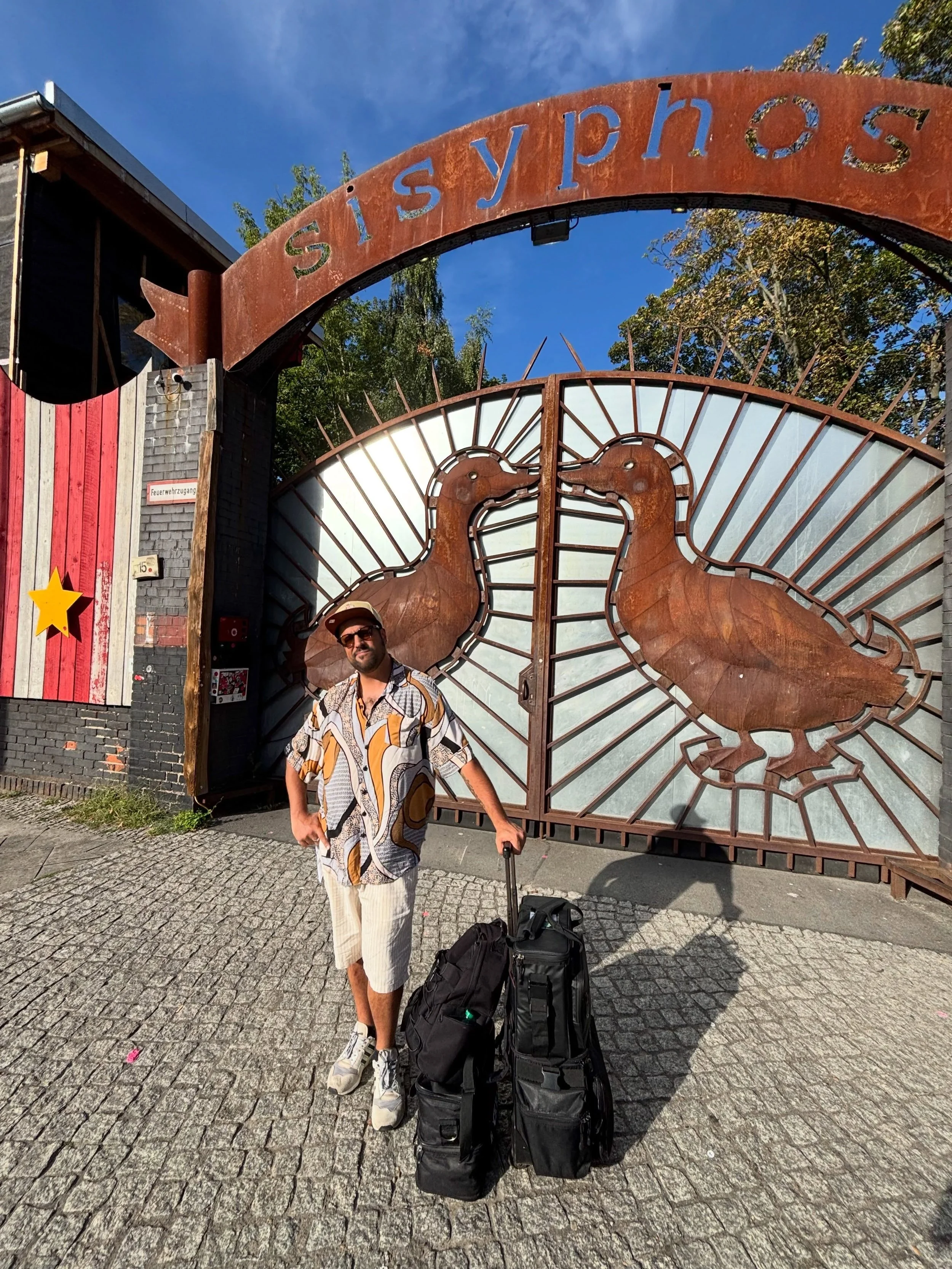 Me N my music bags 💼🎶✨

100 Vinyl records
80 CDs
18 USB keys
1 Dancefloor

Thank you 🦆 Sisyphos for the four hour ride between bpms and genres from soul and funk to hip hop and house - those sets are super special and fun to play! Next up is Basel