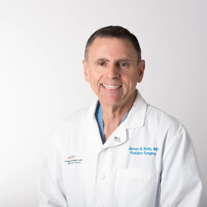 James Betts, MD 
Pediatric Surgery 
Pediatric Urology 
james.betts@ucsf.edu