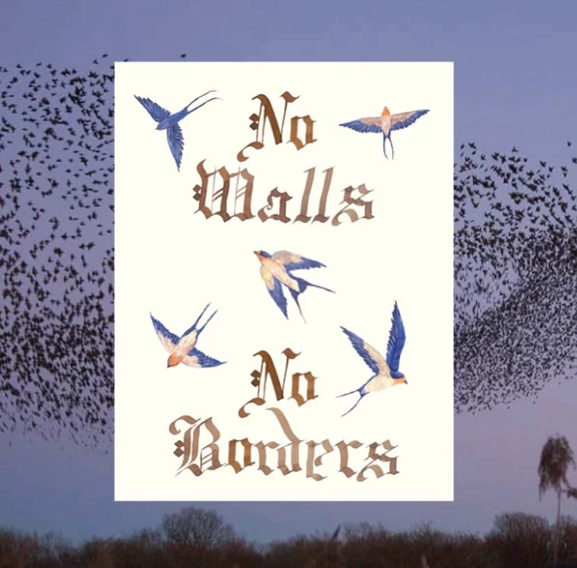 hi friends, sharing some prints,stickers &amp; pins i&rsquo;ve been working on over the last few months 🕊️ carrying messages that feel deeply important to my quaker anarchist animist heart (and as a fan of nettle soup!!) 🏴🌹🍵

thank you so much fo