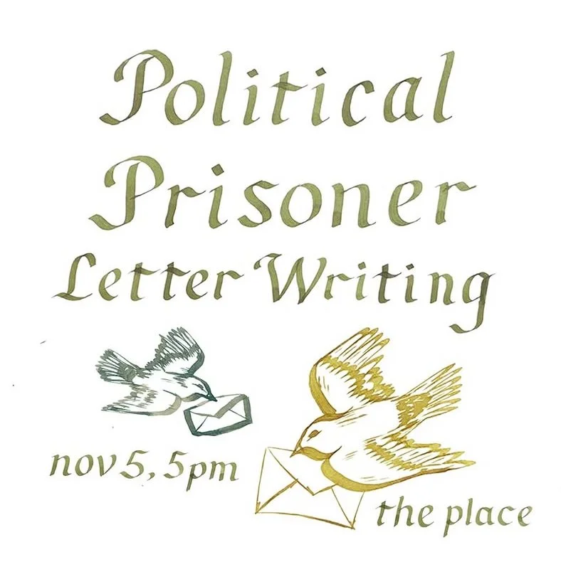 Letter Writing for Political Prisoners
