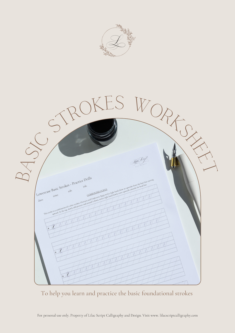 Basic Strokes Lowercase - Free Download - Front Cover.PNG