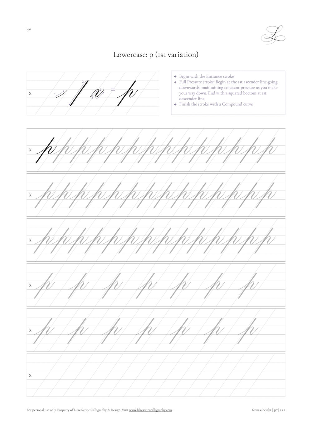 Calligraphy Worksheets and Other Resources