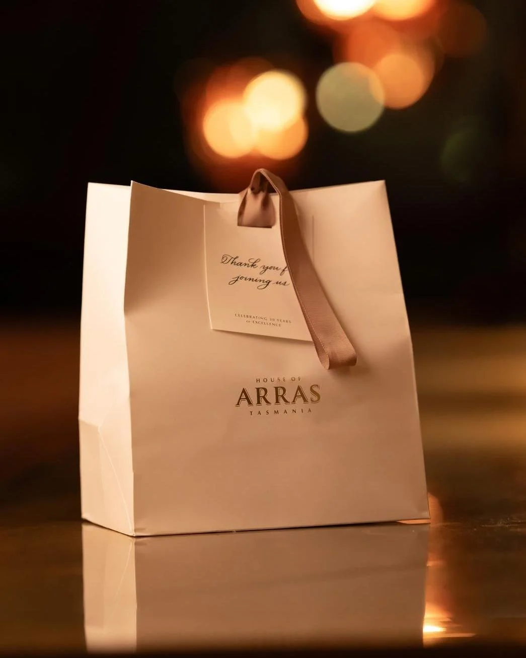 What a privilege to be part of House of Arras' 30th anniversary celebration at Bennelong. ✨

Crafting calligraphy on gift tags and place cards for such a refined evening was genuinely lovely&mdash;the venue, the energy, the attention to detail. A hug