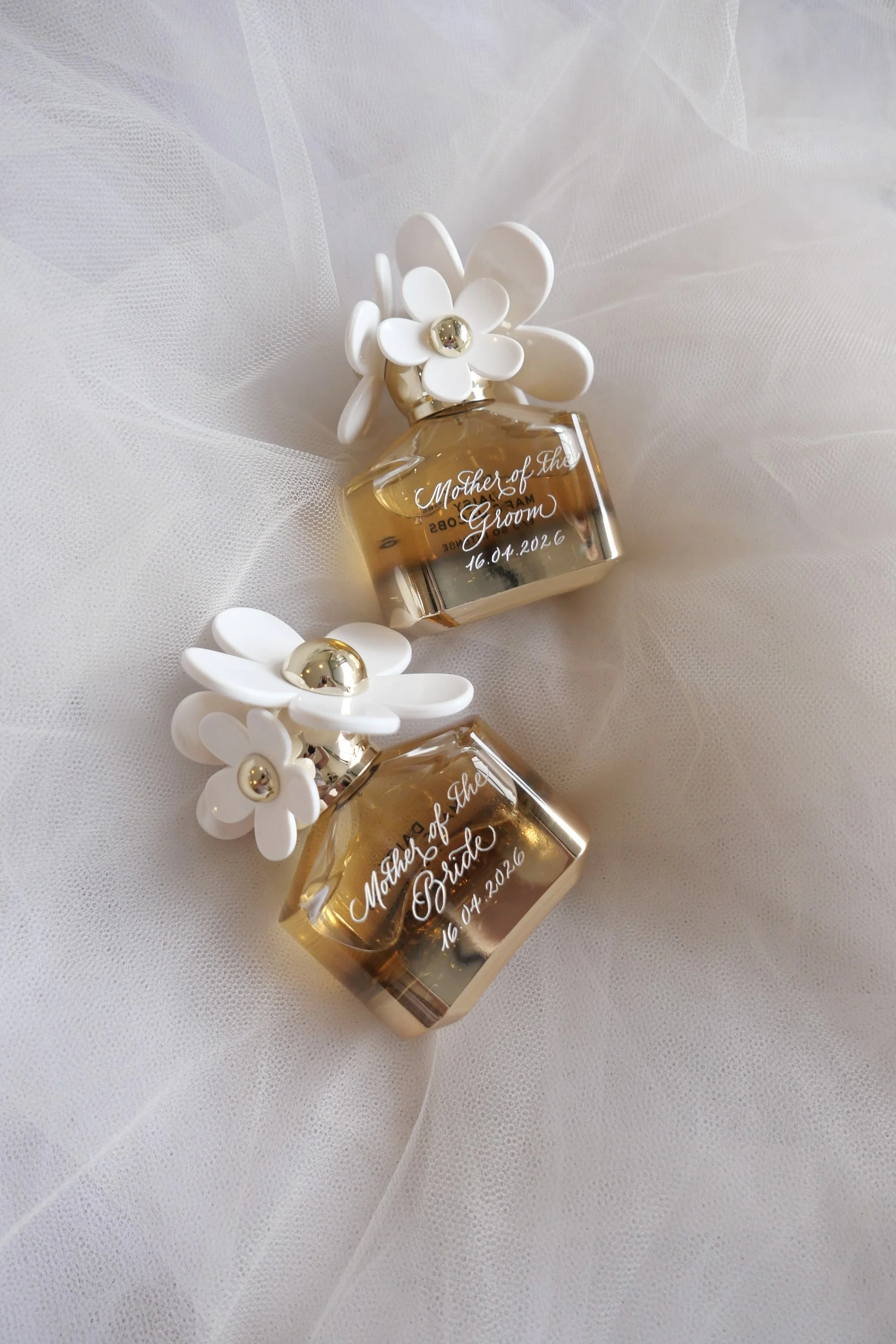 marc jacobs perfume engraving for MOB and MOG