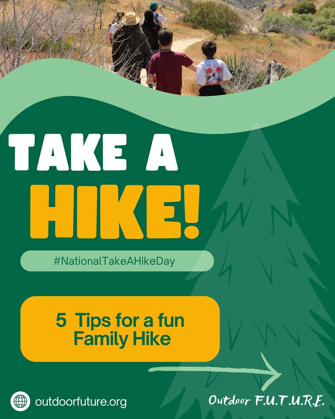 🌿 Happy National Take a Hike Day! 🌿

A perfect excuse to get outside and enjoy some fresh air. While National Parks are incredible, remember&mdash;you don&rsquo;t have to travel far to hike! Keep it local, especially with kids! For them, the advent