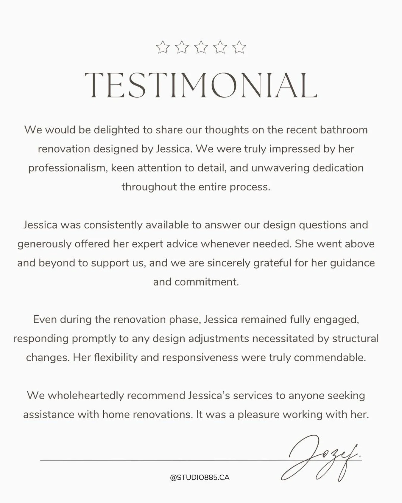 Client experience is just as important as the final result. Honoured to receive feedback like this 🤍

#InteriorDesign
#InteriorInspo
#DesignDetails
#ModernInteriors
#HomeDesign