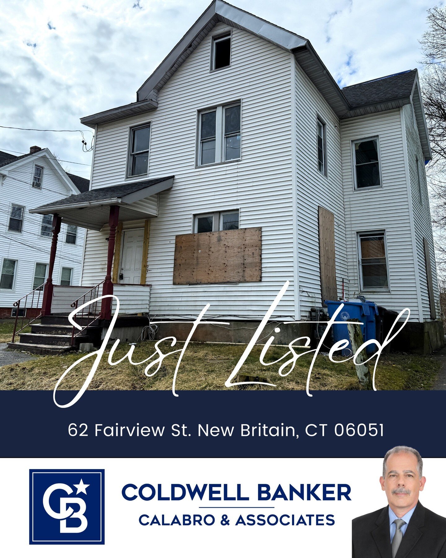 Looking for an investment opportunity? Michael has a new listing at 62 Fairview St. in New Britain that's perfect! 😍

This listing presents two distinct buildings, both two-family houses. Building 1 is 1876 SF 8 rooms, 4 bedrooms, 2 baths. Despite c