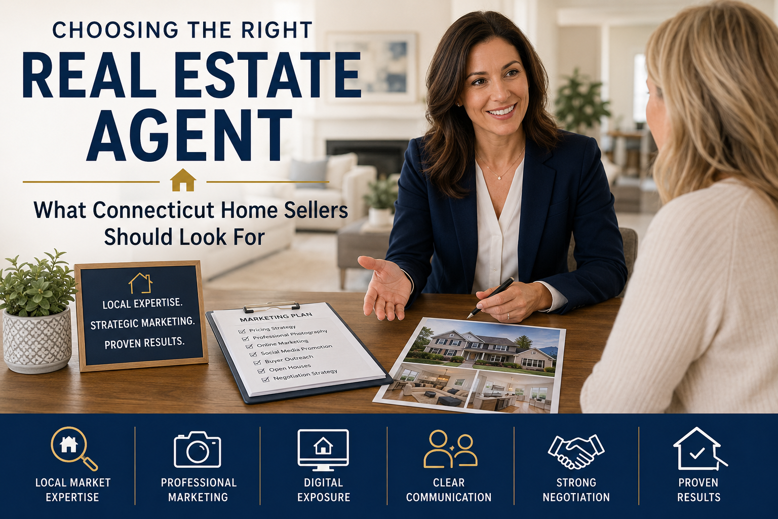 What Should Connecticut Home Sellers Look for in a Real Estate Agent?