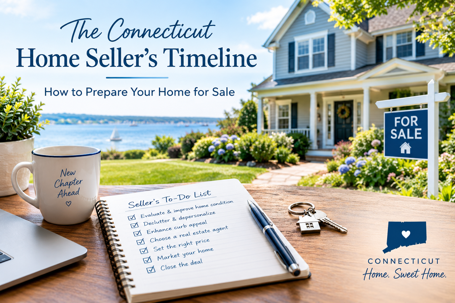 The Connecticut Home Seller’s Timeline: How to Prepare Your Home for Sale 🏡
