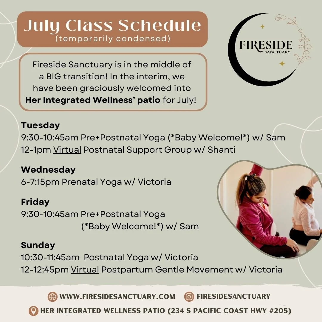 Schedule — Fireside Sanctuary