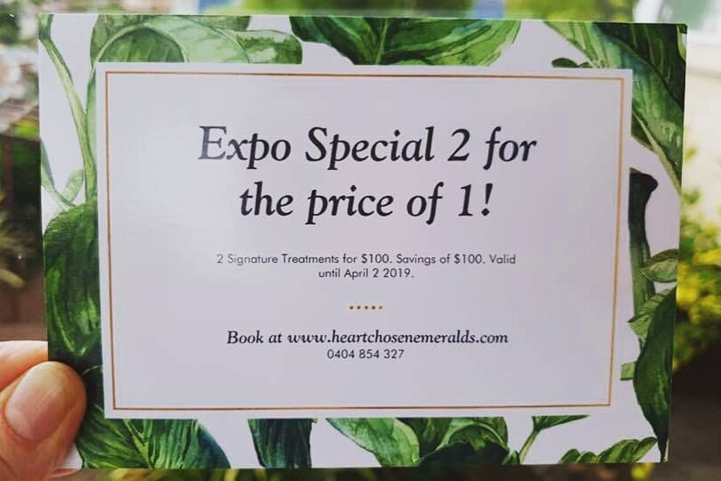 For those of you who have been interested to find our more about the exquisite and unique treatments 💆🏼&zwj;♀️take the opportunity come and visit us at the Hobart Health and Wellness Expo on Saturday March 2nd: https://taswellnessexpo.com
Plus a sp