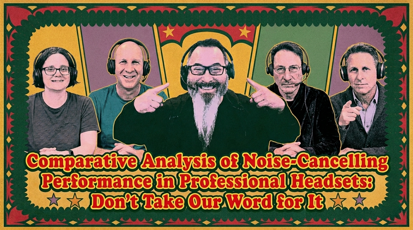 Comparative Analysis of Noise-Cancelling Performance in Professional Headsets